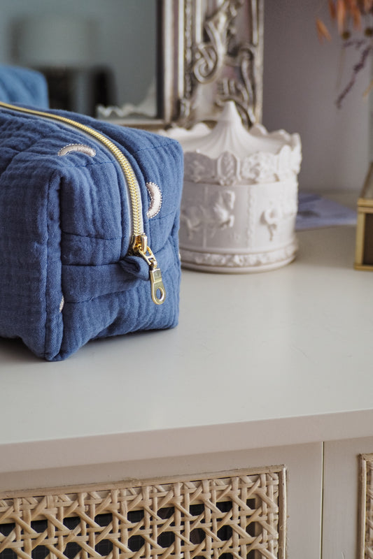 Trousse Moon Dusty Blue