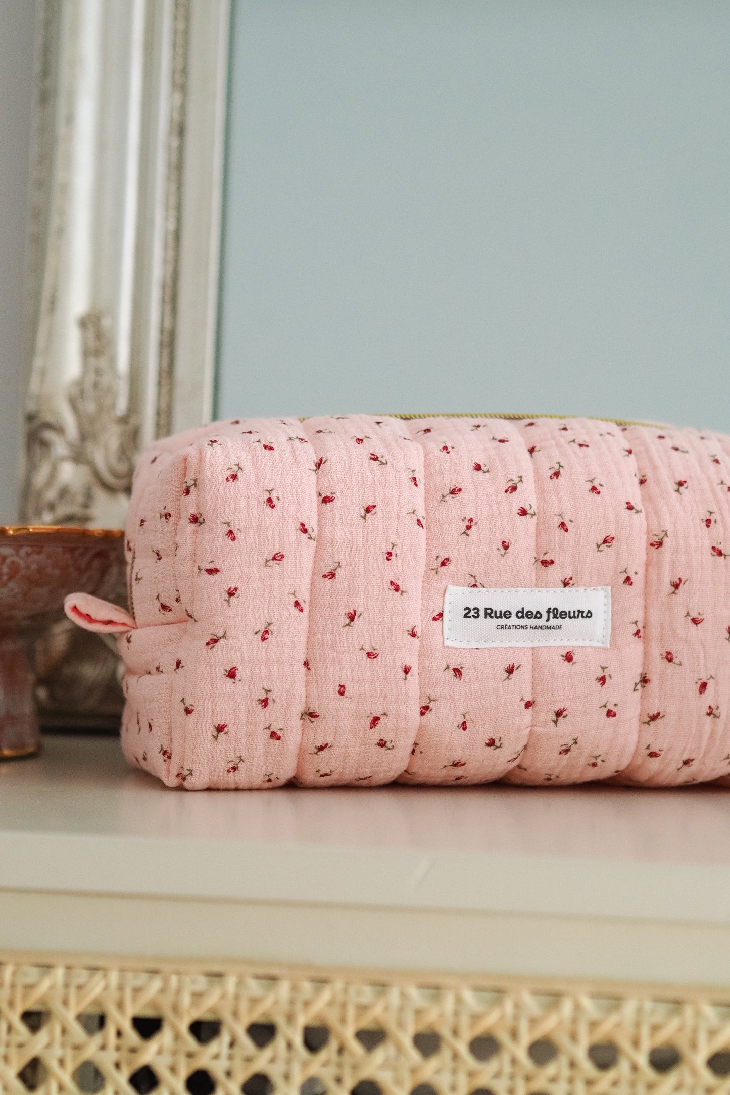 Trousse Extra pink roses