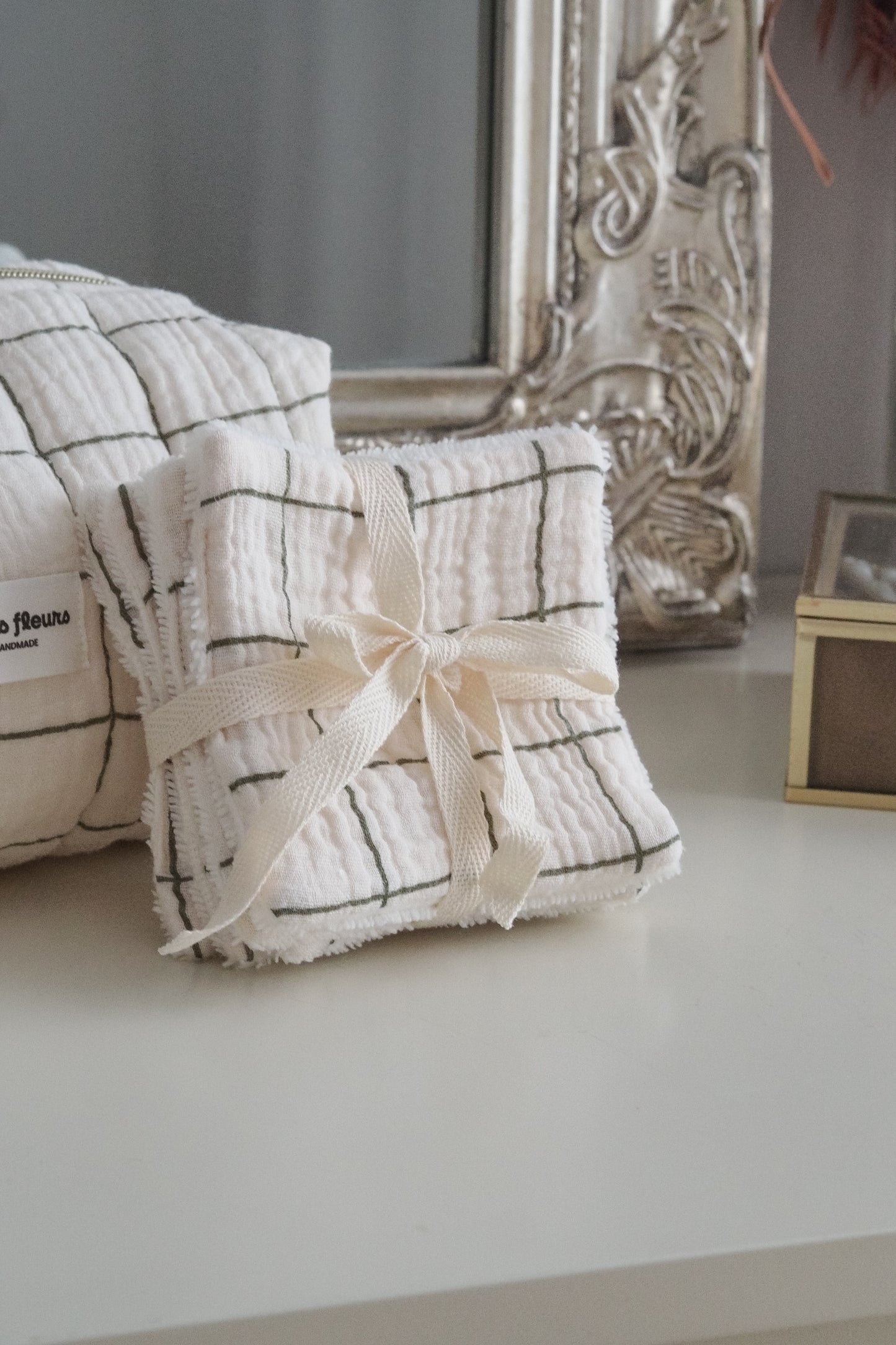 Lot de 5 cotons réutilisables