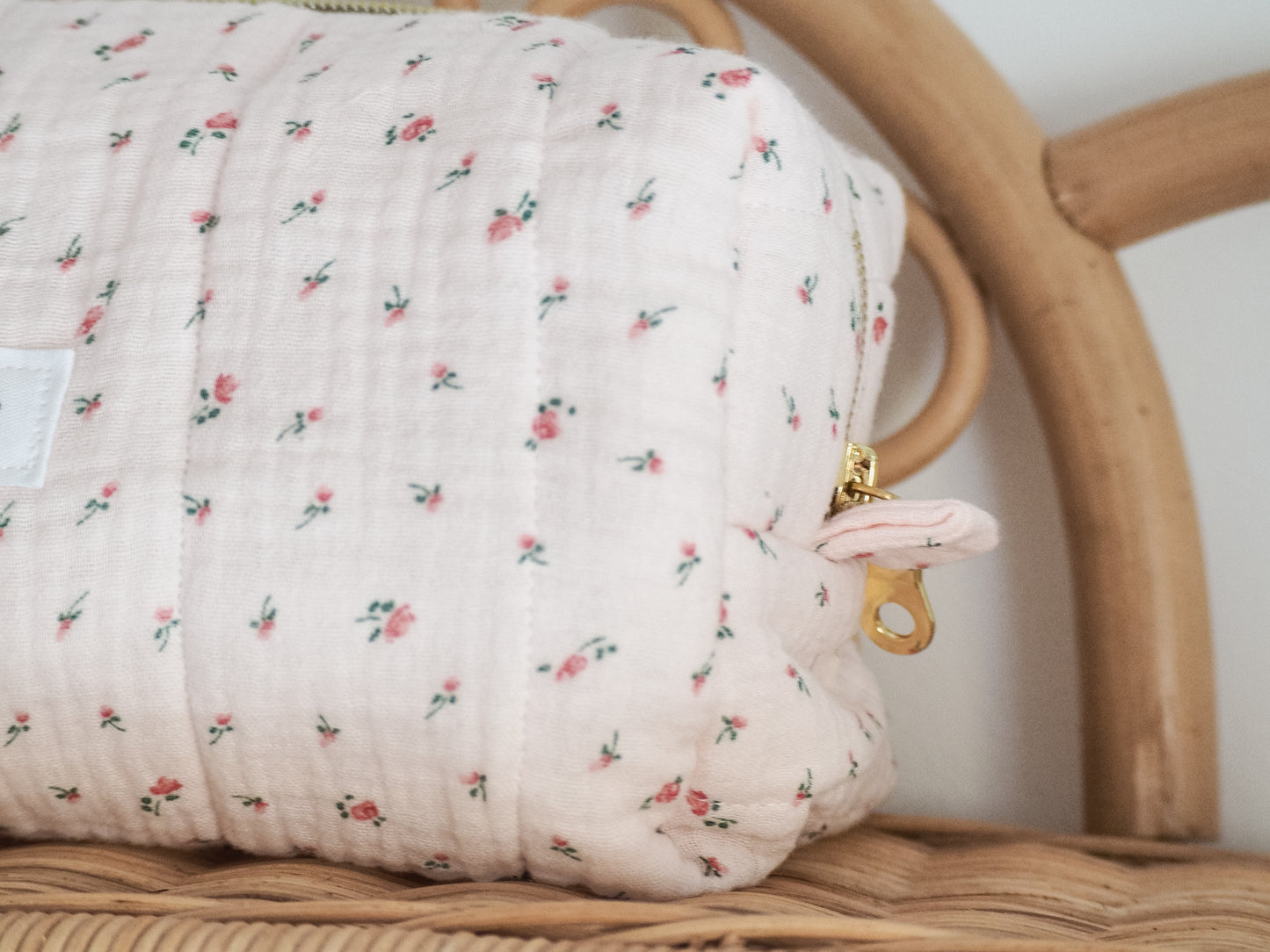 Trousse Baby pink roses