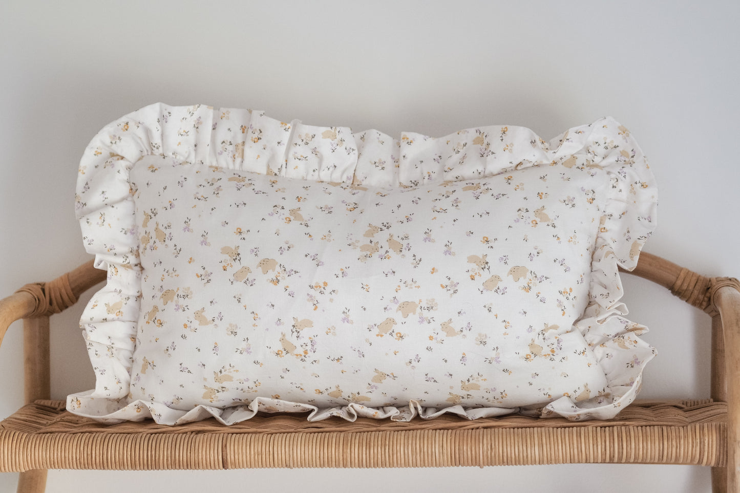 Coussin Bunny & Flowers