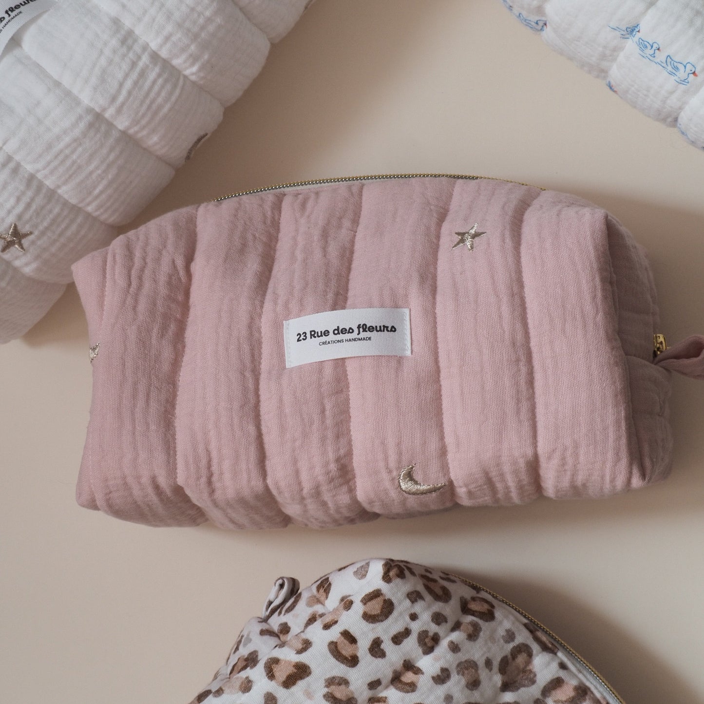 Trousse Moon Dusty Rose