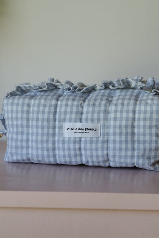 Trousse vichy Baby Blue