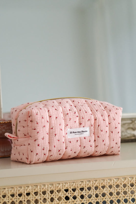 Trousse Extra pink roses