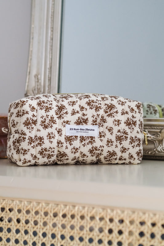 Trousse en gaze de coton Noisetier