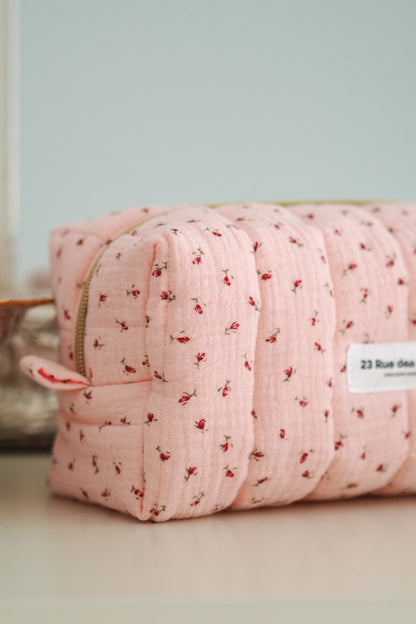 Trousse Extra pink roses