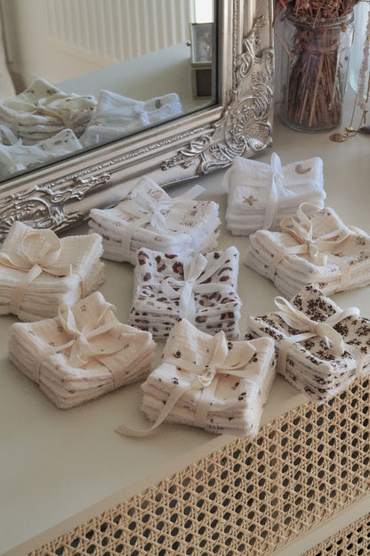 Lot de 5 cotons réutilisables