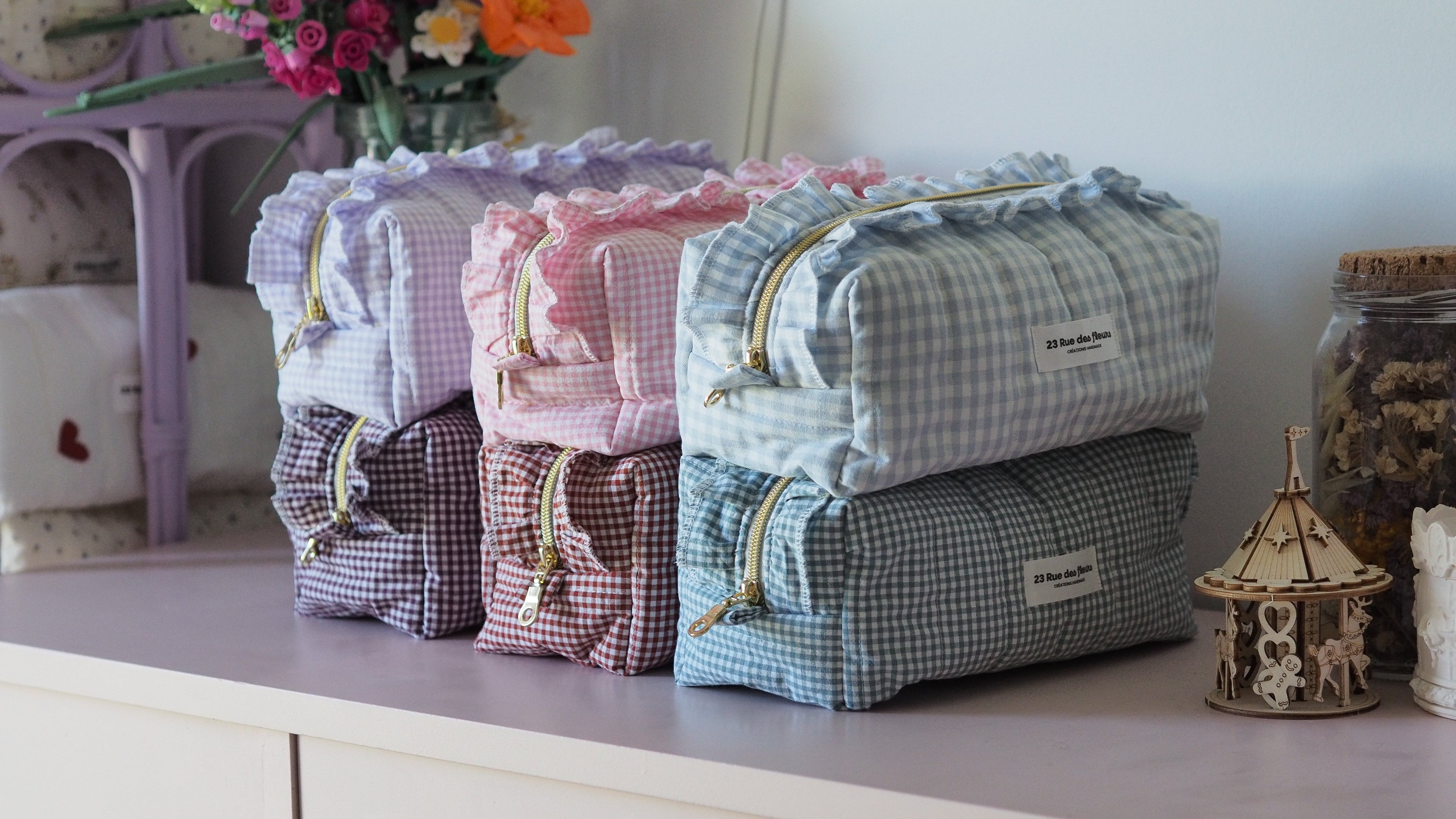 Collection trousses Vichy