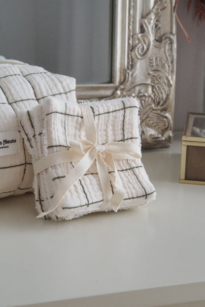 Lot de 5 cotons réutilisables