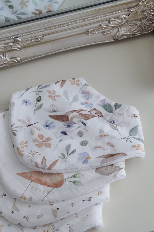 Bavoir bandana - Motif au choix ( à l'unité )