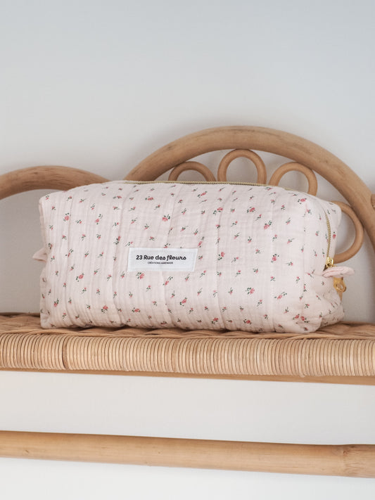 Trousse Baby pink roses