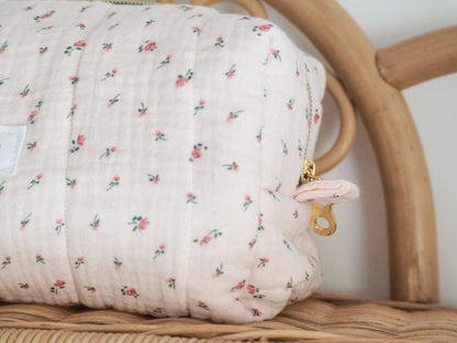Trousse Baby pink roses