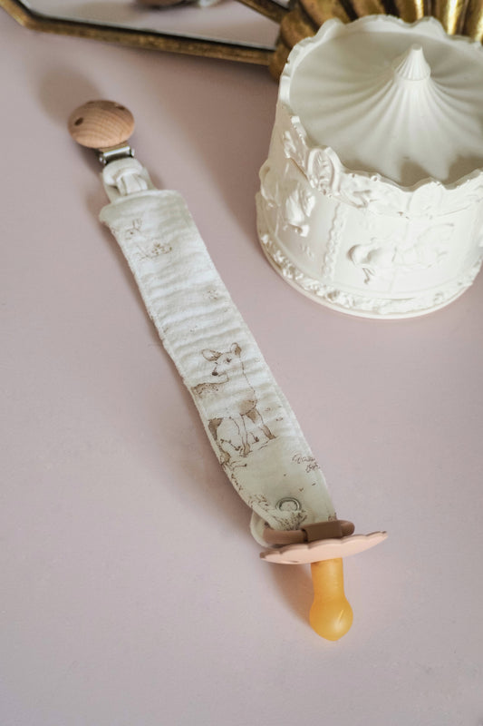 Attache tétine personnalisable - Forest Animals