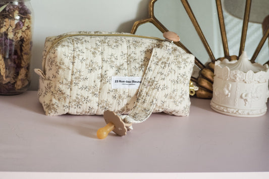 Attache tétine personnalisable - Verveine