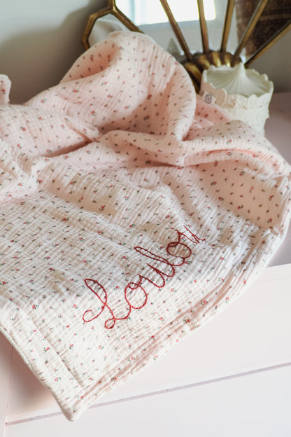 Couverture bébé personnalisable - Précommande