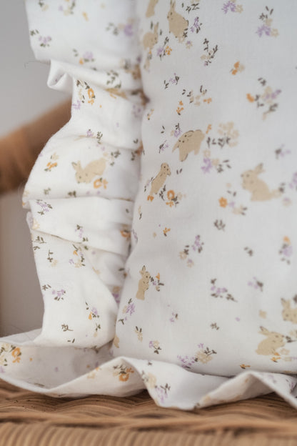 Coussin Bunny & Flowers