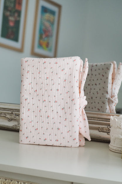 Protège carnet de santé Baby Pink roses