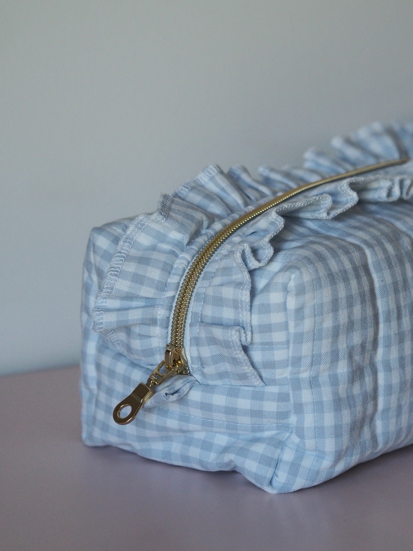 Trousse vichy Baby Blue