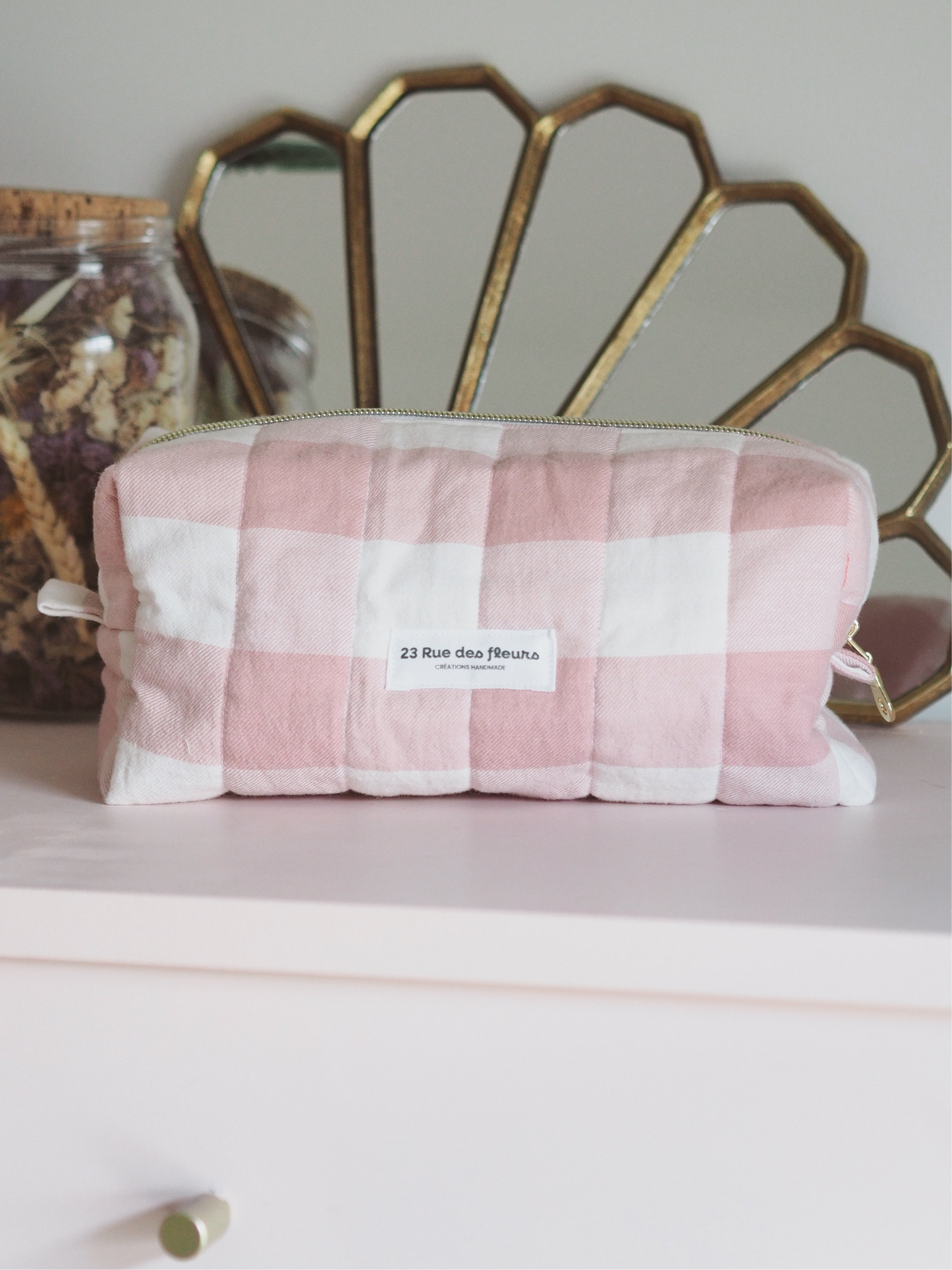 Trousse vichy Magnolia