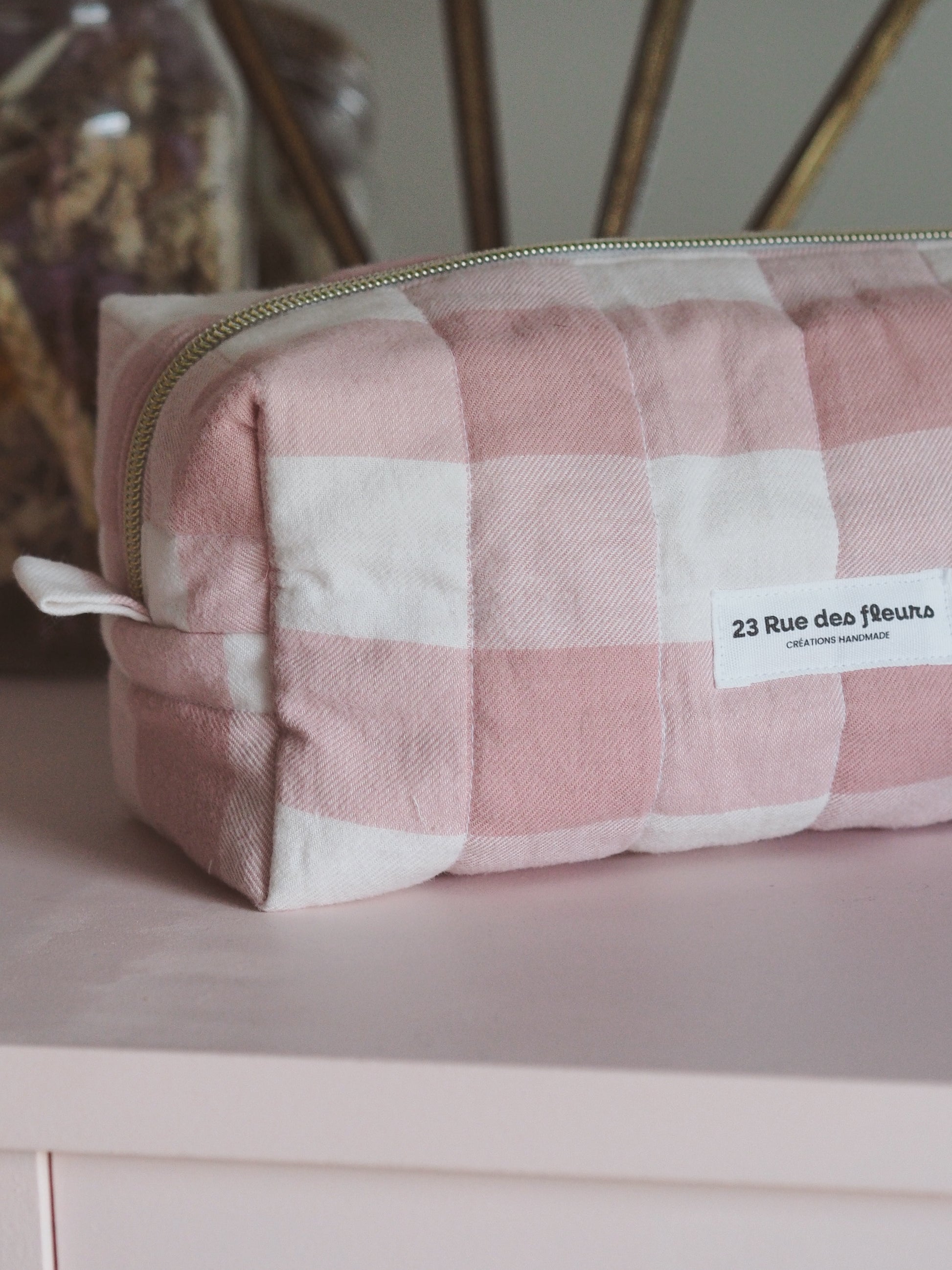 Trousse vichy Magnolia